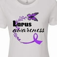 thumbnail image 4 of Inktastic Lupus Awareness Butterfly Ribbon Women's T-Shirt, 4 of 5