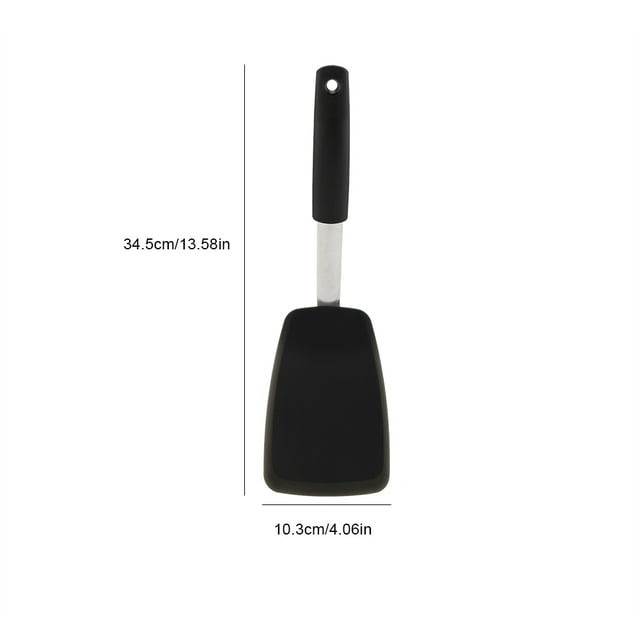 Fosa Silicone Turner,Silicone Spatula Turner Heat‑Resistant Non‑Stick Kitchen Utensil Non‑Slip Cooking Tool,Spatula Turner