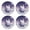 A Penguin With Big Eyes, variant on Vzayyk 4Pack Wooden Coasters With Cork Base Heat-Resistant Drink For Home Office Restaurant Dolphins Leaping Out Of The Ocean