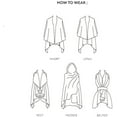thumbnail image 4 of Look By M Women's Basic Shawl Vest, 4 of 4