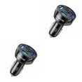 thumbnail image 2 of mmirethe 4Port USB Fast Car Charger Adapter For Android Cell Phone LG Black 2Set, 2 of 6