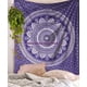 thumbnail image 3 of Hecho a mano Hippie Algodón Estampado Étnico Bohemio Mandala Ombre Funda Nórdica Ropa de Cama, 3 of 3