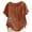Brown#bohemian women's tunic, variant on Womens Bohemian Tops and Blouses Short Sleeve Spring Summer Boho Shirts Floral Print Loose Business Casual Work Tunic Brown,S