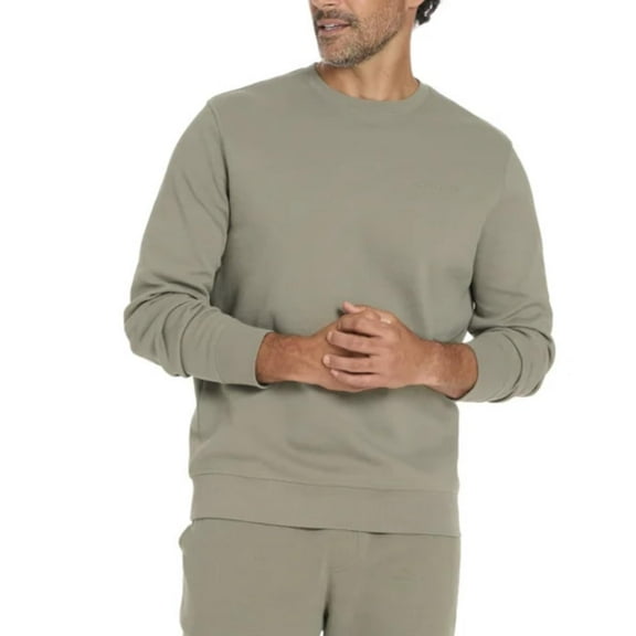 Hurley Men's Long Sleeve Crewneck Sweatshirt (US, Alpha, XX-Large, Regular, Regular, Green)