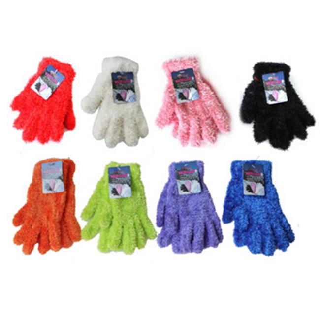 DDI 2125441 Women's Feather Yarn gloves Case of 36