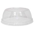 thumbnail image 2 of *WHOLESALE* Crystal Clear Wide Hole Dome PET Plastic Lids with 2" Straw Hole – Fits 12, 16, 20 & 24 oz Cups: 1000CT/Case: 2Cases, 2 of 7