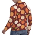 thumbnail image 6 of Haiem Happy Thanksgiving Day Patterned Men's Hoodie with Kangaroo Pocket - Ideal Pullover Sweatshirt for Daily Wear, Travel, and Home-Small, 6 of 7