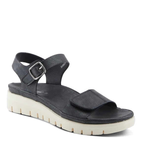 Flexus Women's SHINZON Quarter Strap Platform Sandals