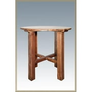 Montana Woodworks  Homestead Collection Table Bistro Stained and Lacquered