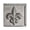 Galvanized Steel, variant on FASÄDE Fleur de Lis Decorative Vinyl Backsplash 15 sq ft Kit in Copper Fantasy
