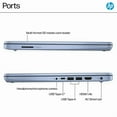 thumbnail image 7 of HP Stream 14 Student Business Laptop, Intel N150 Processor(Quad-core), 4GB RAM, 384GB Storage (128GB UFS+256GB MSD), Microsoft Office 365, Copilot AI, 1TB Cloud Storage, Blue, with 5ave Kit, 7 of 7