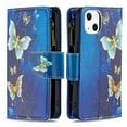 thumbnail image 4 of Compatible with  13 Detachable Magnet Zipper Wallet Leather Case Cash Pocket with Multiple Card Slots Holder Wrist Strap Removable Cover, 4 of 8