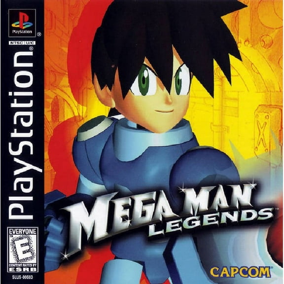 Restored Mega Man Legends (Sony PlayStation 1, 1998) Shooter Game (Refurbished)