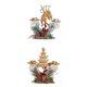 thumbnail image 1 of 2x Soporte de lámpara Candelero de hierro forjado Soporte de luz de té para el hogar Baoblaze soporte de candelabro, 1 of 8