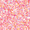 Floral Hearts, variant on Sok It JavaSok Iced Coffee & Cold Soda Insulated Neoprene Cup Sleeve (Cozy Season, Medium: 22 - 28oz)