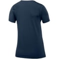 thumbnail image 2 of Nike Womens Pro Allover Mesh Short Sleeve Top 2.0 (US, Alpha, Small, Regular, Regular, Navy), 2 of 2