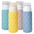 thumbnail image 4 of 4Pcs Silicone Travel Bottle Leak Proof Refillable Squeezable Containers for Liquid Shampoo Toiletries, 4 of 7