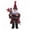 B, variant on Christmas Santa Standing Figurine Figure Decoration,Small Santa Claus Kids Gift,Xmas Collectible Figurines