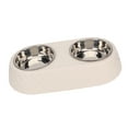 thumbnail image 3 of Cuencos Dobles Para Comida Para Perros, Cuencos De Agua Y Comida Para Perros De Acero Inoxidable Con Alfombrilla Antideslizante, Juego De Cuencos Para Comedero Para Gatos Y, 3 of 7