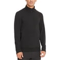 thumbnail image 1 of Kenneth Cole Mens Mock-Neck Sweatshirt, Black, Medium, 1 of 1