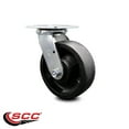 thumbnail image 2 of 6 Inch Glass Filled Nylon Wheel Swivel Caster with Roller Bearing Service Caster, 2 of 2