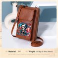 thumbnail image 6 of OIDERY Customized Small Bags Womens Travel Bags American flag Patriotism Freedom Perfect for Printed Present Personalized Gifts for Girlfriend Friends, 6 of 12