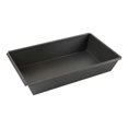 thumbnail image 3 of Pizca rectangular bandeja de pizza profunda pizza pesada limpieza fácil limpio prepaconado bandeja de pan para restaurante de cocina para cocina 25.4cmx15.2cmx5cm, 3 of 8