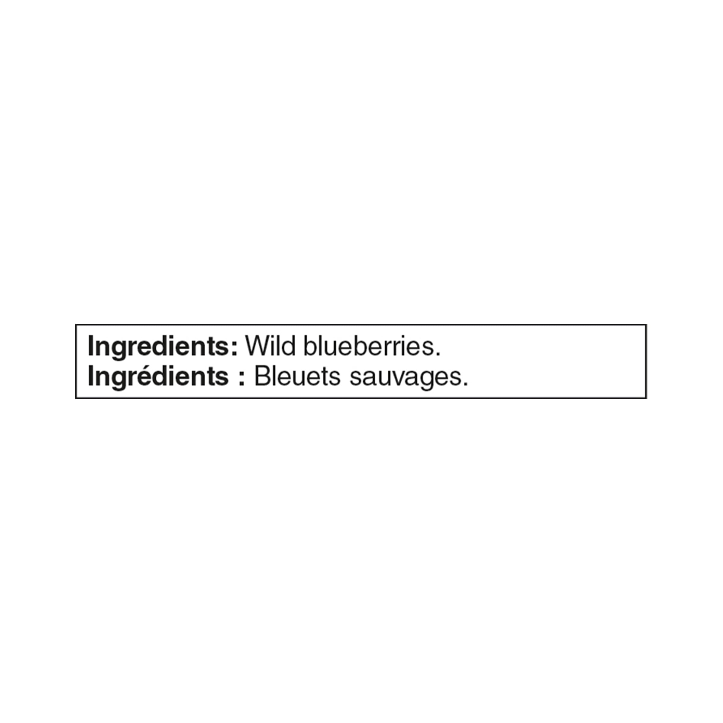 Great Value Frozen Wild Blueberries, 400 g