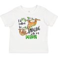 thumbnail image 3 of Inktastic Id Rather Be Hanging with My Mimi Cute Sloths Boys or Girls Baby T-Shirt, 3 of 5