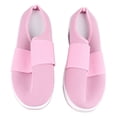 thumbnail image 3 of Pantuflas de mujer con cabeza envuelta, cómodas y suaves, de tela de malla, planas, sin tacón, color rosa, talla 38, 3 of 15