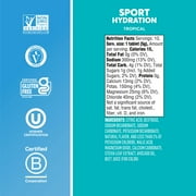 Nuun Sport Electrolyte Tablets for Proactive Hydration, Tropical Fruit, 8 - 10 Count Tubes