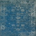 thumbnail image 2 of Unique Loom 3141398 8 x 8 ft. Casino Sofia Square Rug, Blue, 2 of 2