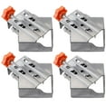 thumbnail image 2 of Panxico Fixing Clip Tools 1/2/4pcs Stainless Steel Right Corner Clamp 90° Right Angle Clamp For Woodworking Right Angle Clip Fixer Single Handle Clamps For Woodworking Photo Framing (Close) F, 2 of 7