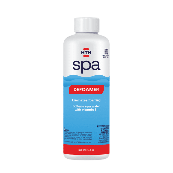 HTH Spa Care Defoamer for Softening Water,16 oz