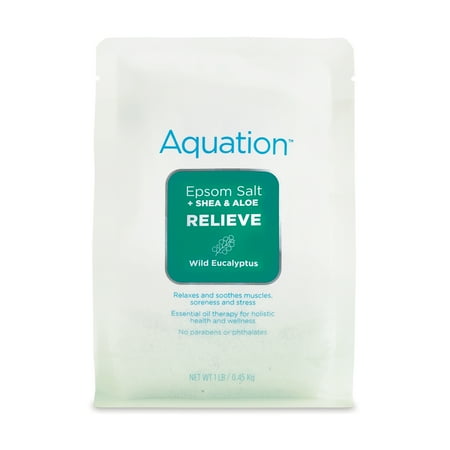 Aquation Epsom Salt Wild Eucalyptus 1LB Bag