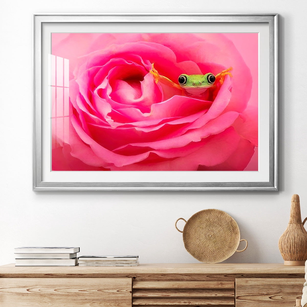 Hanging On VIII Premium Framed Print - Ready to Hang