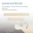 thumbnail image 6 of 2025 New! Classical Guitar Bone Slotted Saddle Nut Set, 6 of 10