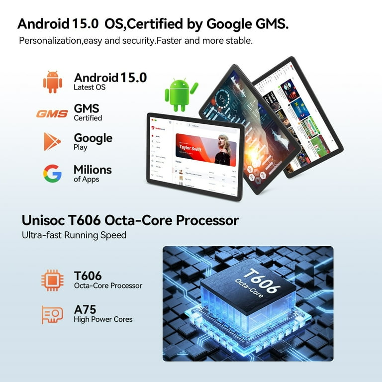 Walmart Black Friday Deals 2025 - Android 15 Tablet,128GB+14(8+6