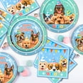 thumbnail image 7 of Puppy Birthday Party Supplies for Kids,Dog Theme Birthday Party Supplies & Tableware Set Dog Party Plates Cups Napkins Tablecloth Banner Balloon Cake Topper etc Puppy Themed Party Supplies, 7 of 7