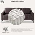 thumbnail image 3 of Serta Hemsworth Mid-Century Modern Style Sofa, Charcoal Faux Suede, 3 of 9