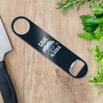 thumbnail image 2 of Save Alaska with Bear Mountains Water Stainless Steel Vinyl Covered Flat Bartender Speed Bar Bottle Opener, 2 of 3