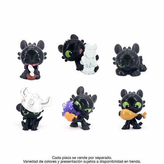 Figura Cómo Entrenar a tu Dragón Personalidad Chimuelo Varios Modelos 1 Pieza