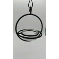 thumbnail image 4 of Couronne - Amphora Recycled Glass Vase & Metal Stand - Lime, 4 of 4