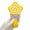 Yellow, variant on Squeak Plush Dog Toy - Natural Latex Chew Bones for Medium Dogs, 5.5 Inch Chew Stick for Small Dogs, Interactive Squeaker Toy (Yellow/Pink/Purple)
