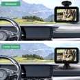 thumbnail image 2 of Espejo de coche para bebé, monitor de bebé para coche HD 1080P de 5" con, 2 of 8