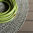 thumbnail image 6 of Safavieh Braided Shelagh Abstract Machine Washable Reversible Area Rug, Green, 5' x 8' Oval, 6 of 15
