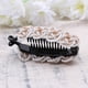 thumbnail image 4 of Bead Hair Vertical Clip Hermosa pinza para el cabello con cola de caballo para mujer Lady Girl Rice White Light Brown, 4 of 5