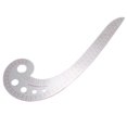 thumbnail image 5 of 7Pcs/Set Ruler Tailor Measuring Kit Clear Sewing Drawing Ruler Yardstick Sleeve Arm French Curve Set Cutting Ruler Paddle Wheel, 5 of 5