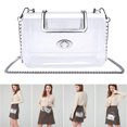 thumbnail image 3 of Bolso transparente Totes Clear Shoulder Crossbody Bolsos Mujer Top-handle Chain, 3 of 6