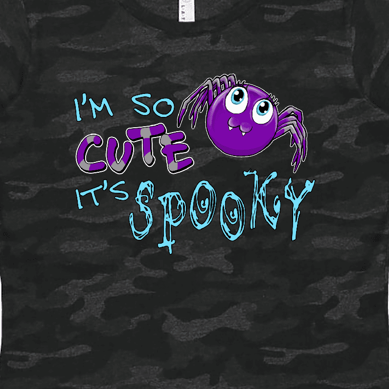 Inktastic I'm So Cute Its Spooky- cute Halloween spider Women's T-Shirt